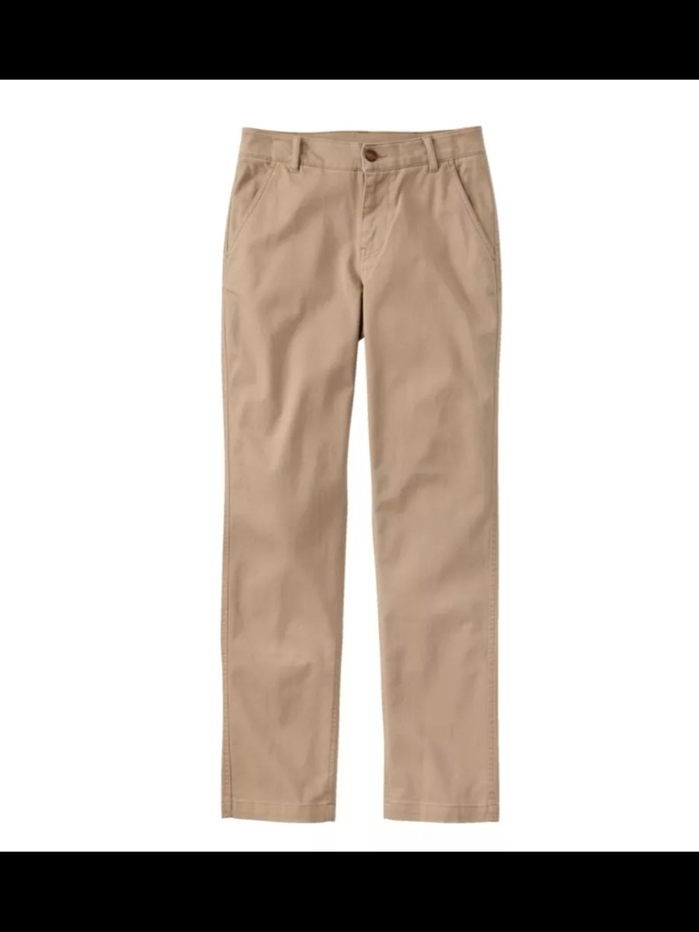 L.L. Bean Straight‑Leg Khaki Favorite Fit Pants